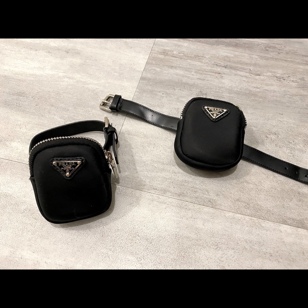 Prada mini bag combat boots (side pockets only)